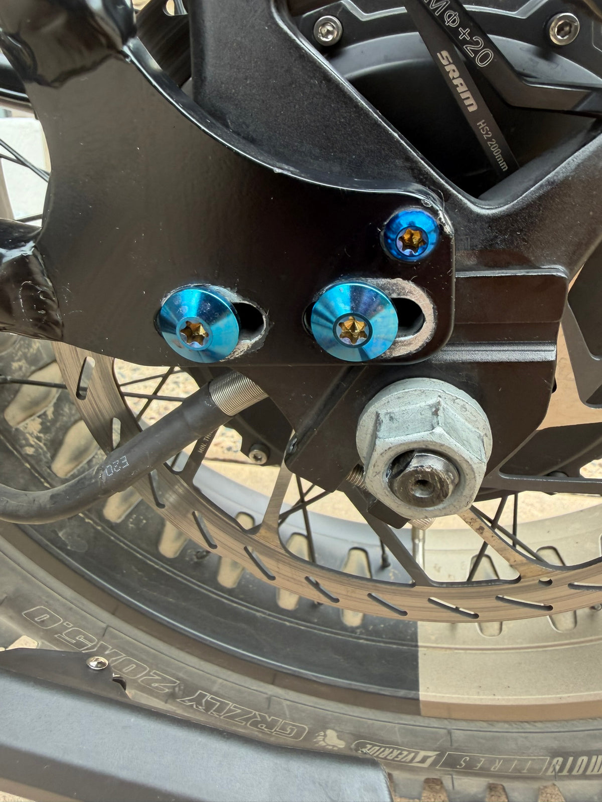 Titanium Super 73 Rear Dropout Bolts