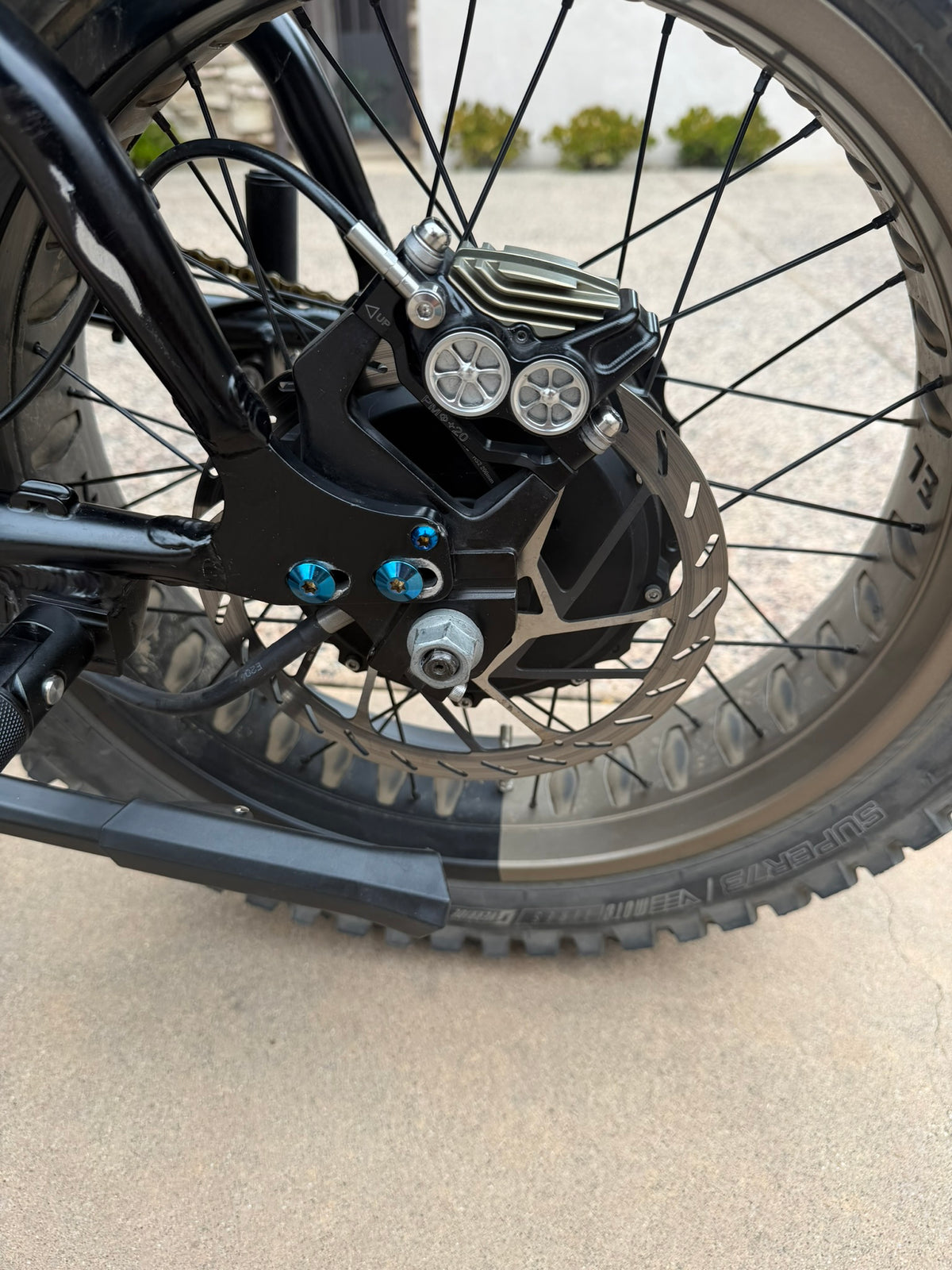 Titanium Super 73 Rear Dropout Bolts