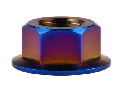 Titanium Super 73 Rear Wheel Axle Nuts