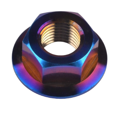Titanium Super 73 Rear Wheel Axle Nuts
